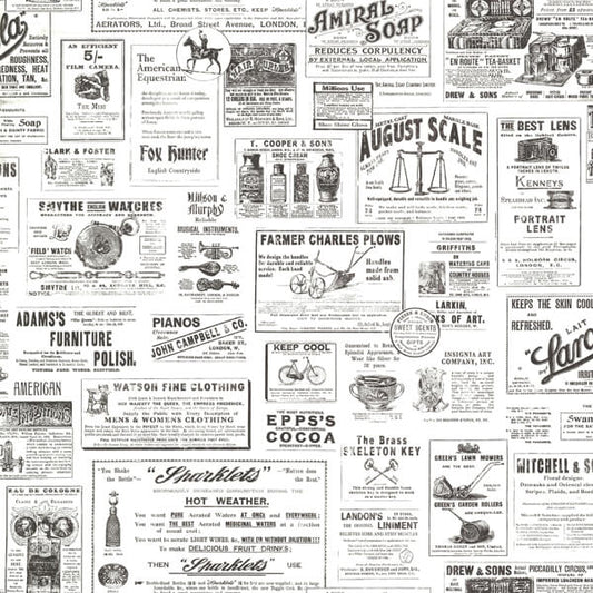 Adamstown Ivory Newspaper Classifieds Wallpaper