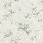 Magnolia Light Blue Hydrangea Trail Wallpaper