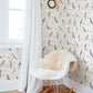 Birdsong Orange Trail Wallpaper