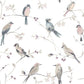 Birdsong Mauve Trail Wallpaper