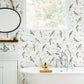 Birdsong Mauve Trail Wallpaper