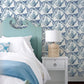 Janetta Blue Butterfly Wallpaper