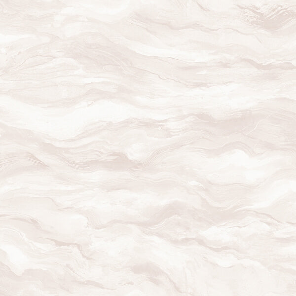 Cirrus Blush Wave Wallpaper