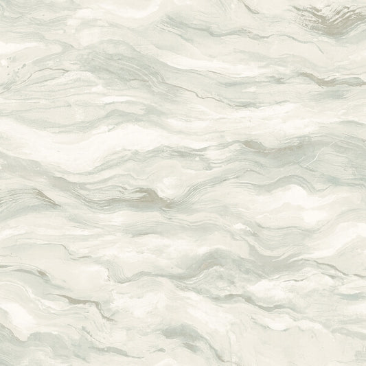 Cirrus Light Blue Wave Wallpaper