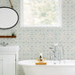 Concord Coral Medallion Wallpaper