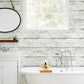 Cabin White Wood Planks Wallpaper