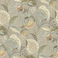 Bohemian Taupe Jacobean Wallpaper