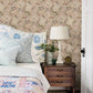 Bohemian Blush Jacobean Wallpaper