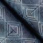 Button Block Navy Geometric Wallpaper