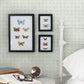Button Block Aqua Geometric Wallpaper