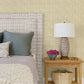 Sandee Butter Medallion Wallpaper