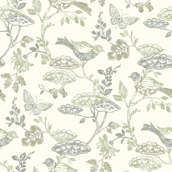 Malmo Green Trail Wallpaper