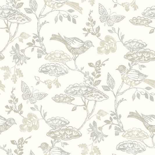 Malmo Grey Trail Wallpaper