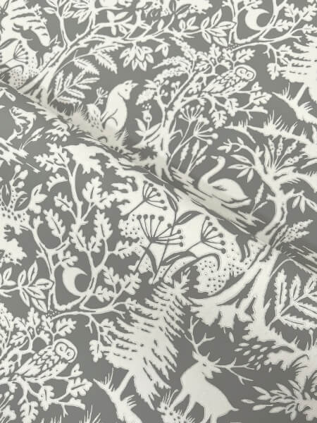 Alrick Charcoal Forest Venture Wallpaper