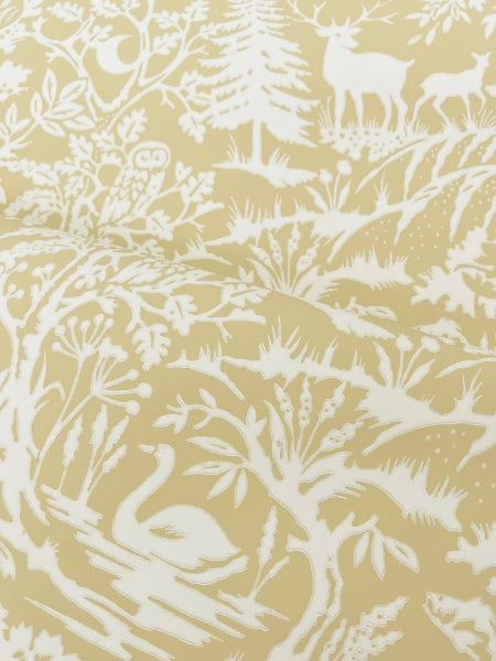 Alrick Mustard Forest Venture Wallpaper