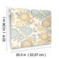 Zalipie Apricot Floral Trail Wallpaper