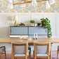 Zalipie Apricot Floral Trail Wallpaper