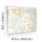 Zalipie Lime Floral Trail Wallpaper
