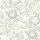 Zalipie Grey Floral Trail Wallpaper