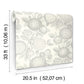 Zalipie Grey Floral Trail Wallpaper