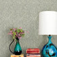 Karachi Light Blue Wooden Damask Wallpaper