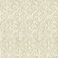 Karachi Cream Wooden Damask Wallpaper