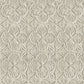 Karachi Taupe Wooden Damask Wallpaper