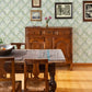 Mimir Aquamarine Quilted Damask Wallpaper