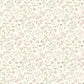 Tarragon Blush Dainty Meadow Wallpaper