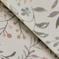 Tarragon Grey Dainty Meadow Wallpaper