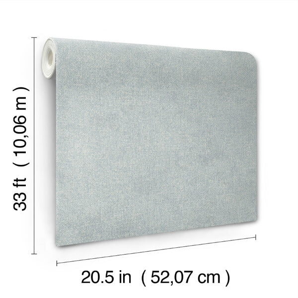 Homespun Denim Textured Wallpaper