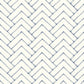 Oswin Navy Tiered Herringbone Wallpaper