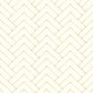 Oswin Light Yellow Tiered Herringbone Wallpaper