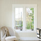 Oswin Light Yellow Tiered Herringbone Wallpaper