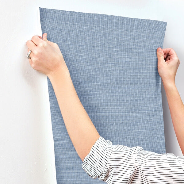 Spinnaker Denim Netting Wallpaper