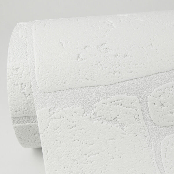 Gaffrey White Stone Paintable Wallpaper