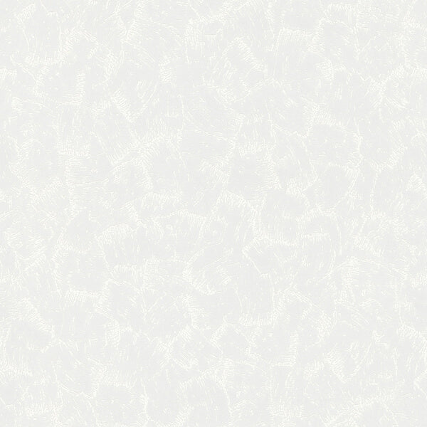Gustave White Plaster Paintable Wallpaper