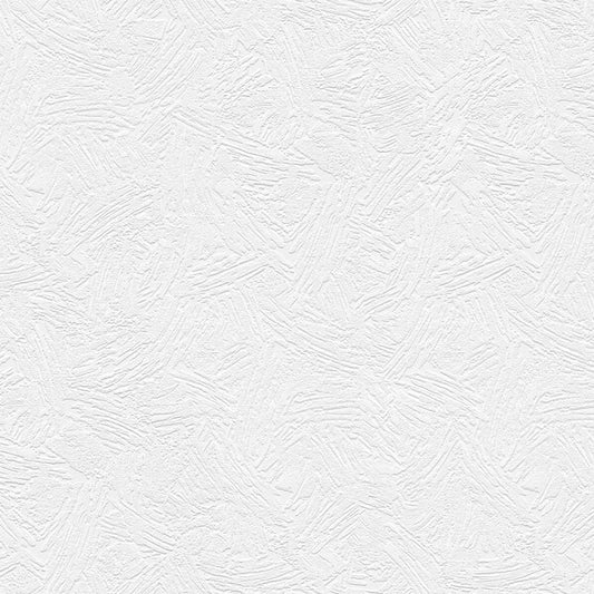 Leonardo White Plaster Paintable Wallpaper