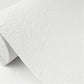 Leonardo White Plaster Paintable Wallpaper