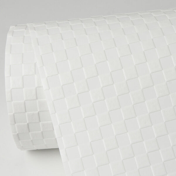 Jason White Check Paintable Wallpaper