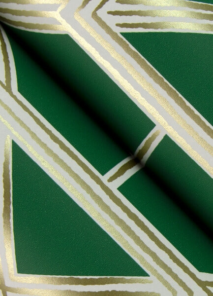 Livia Green Trellis Wallpaper