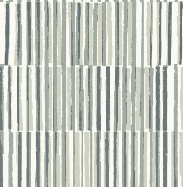 Sabah Slate Stripe Wallpaper