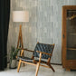 Sabah Slate Stripe Wallpaper