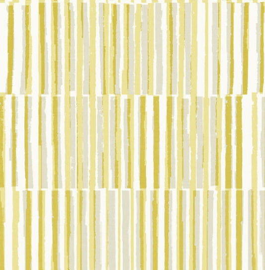 Sabah Yellow Stripe Wallpaper