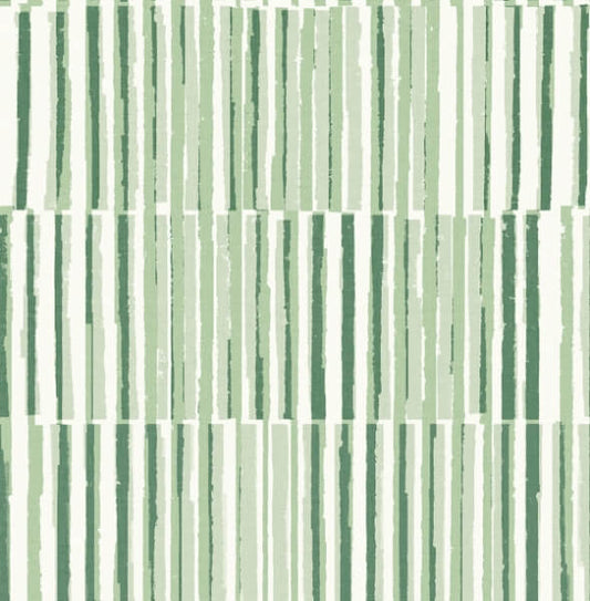 Sabah Green Stripe Wallpaper