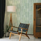 Sabah Green Stripe Wallpaper