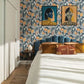 Meyer Teal Citrus Wallpaper