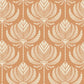 Palmier Orange Lotus Fan Wallpaper