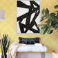 Palmier Yellow Lotus Fan Wallpaper