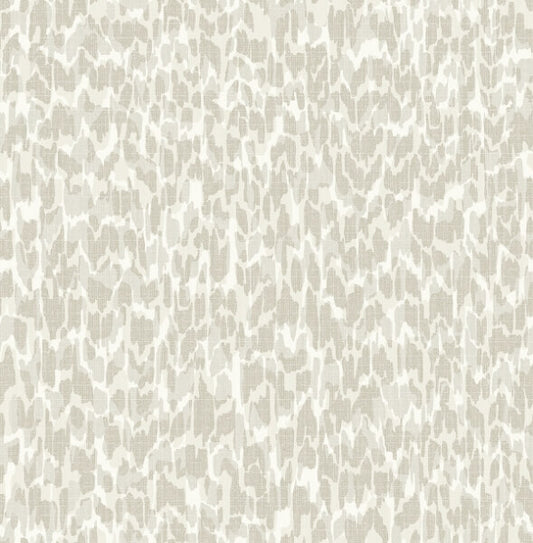 Flavia Light Grey Animal Print Wallpaper